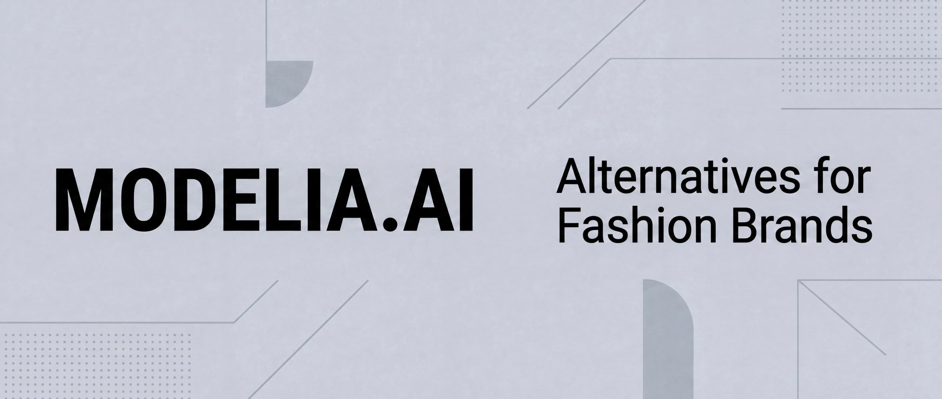 Comparison of Modelia.ai alternatives for AI fashion photography