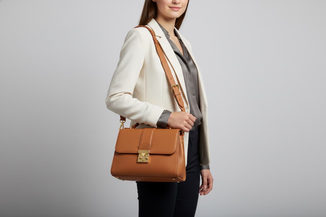 AI model photography for Bags