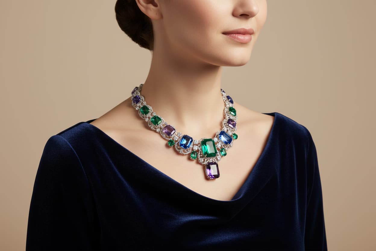 AI model photography for Jewelry