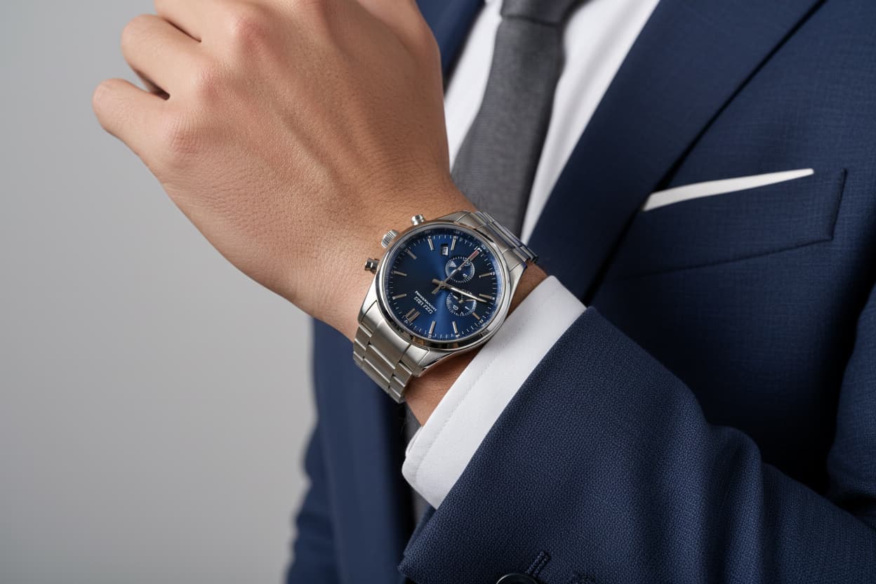 AI model photography for Watches