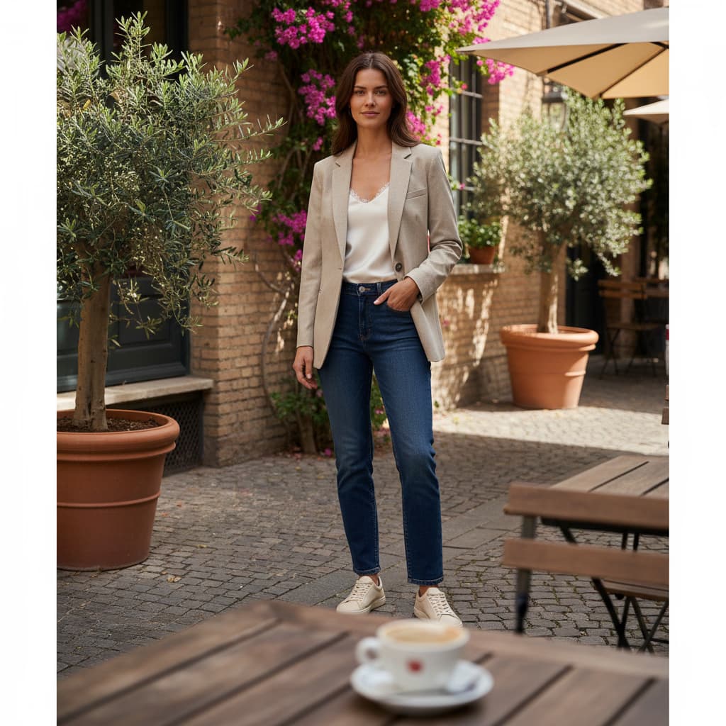 Smart Casual Blazer Upgrade - After