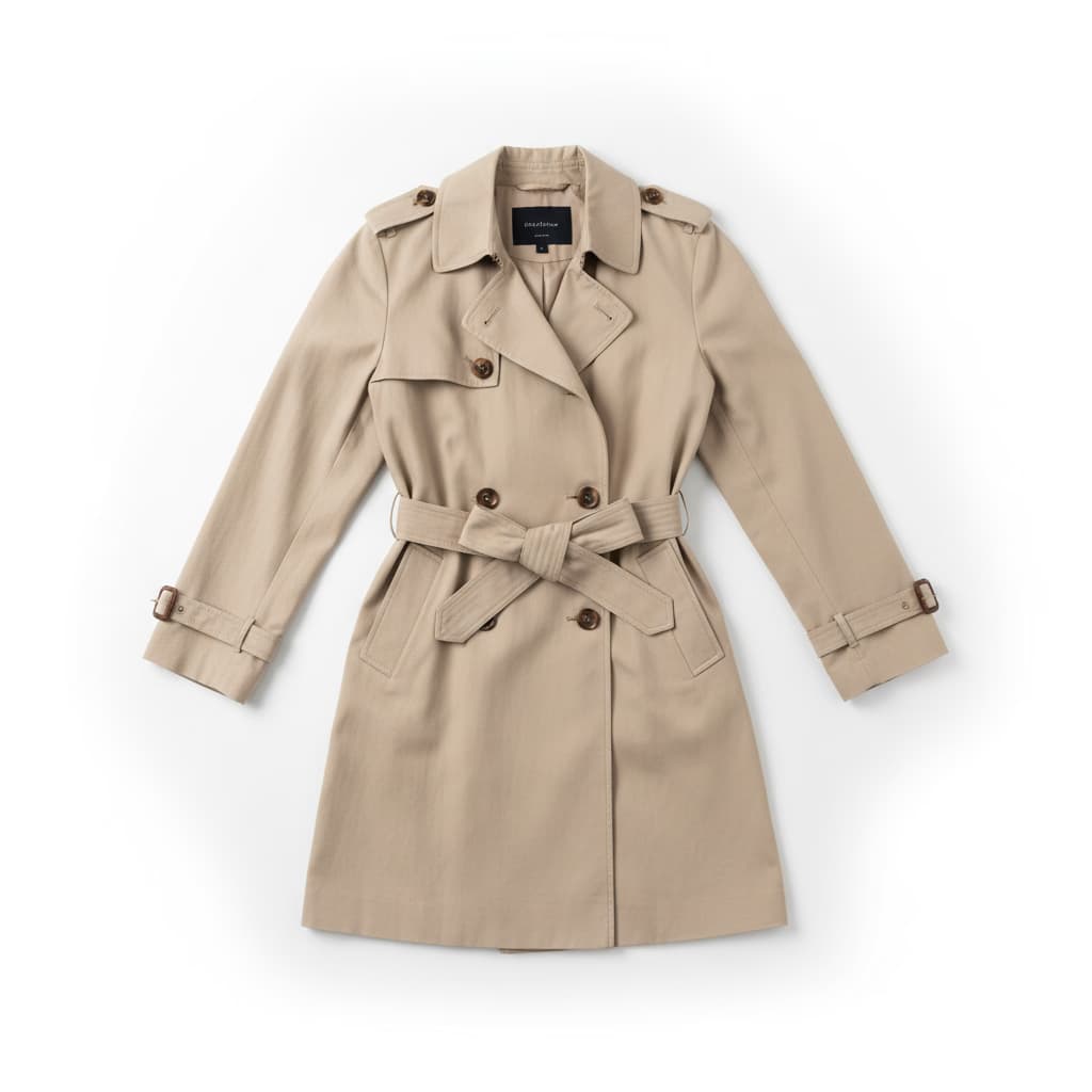 Trench Coat Transformation - Before