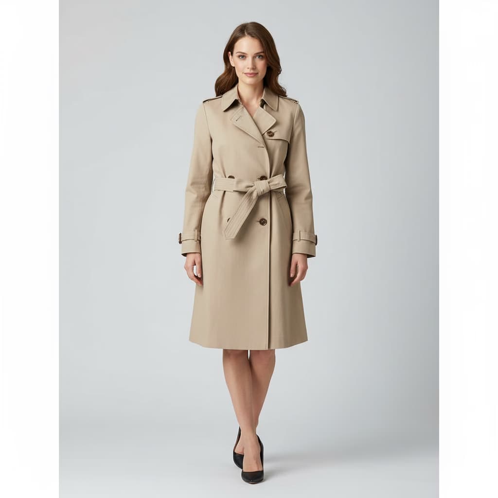 Trench Coat Transformation - After