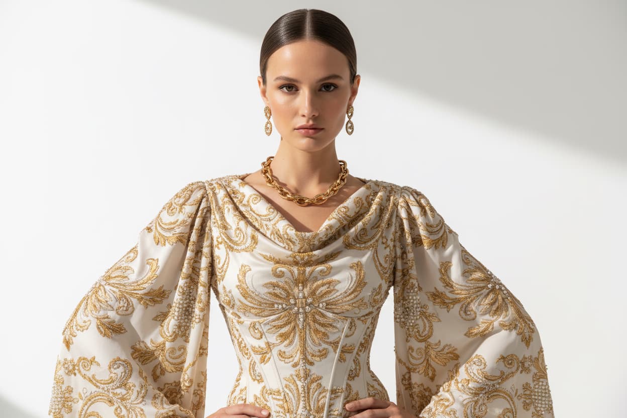 AI model photography for Blouses