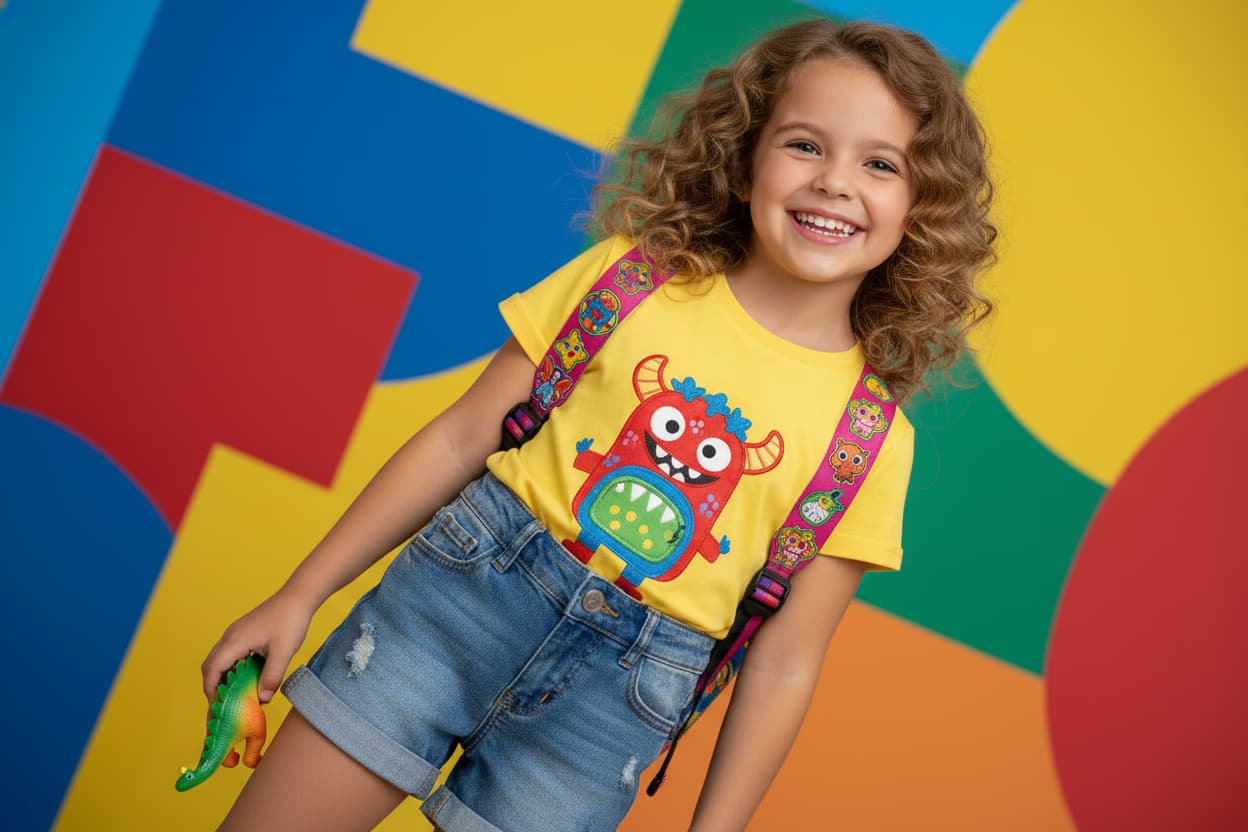 AI model photography for Kids Fashion