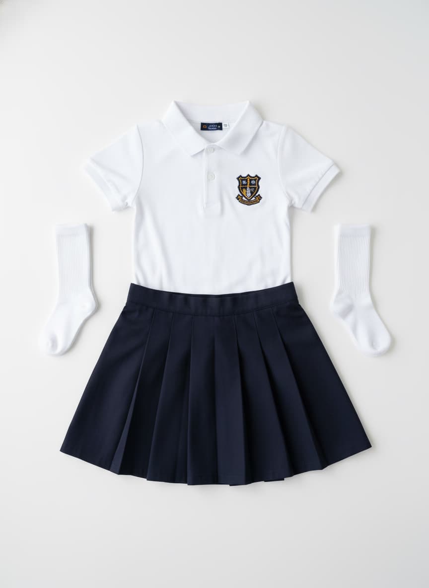 School Uniform Transformation - Before