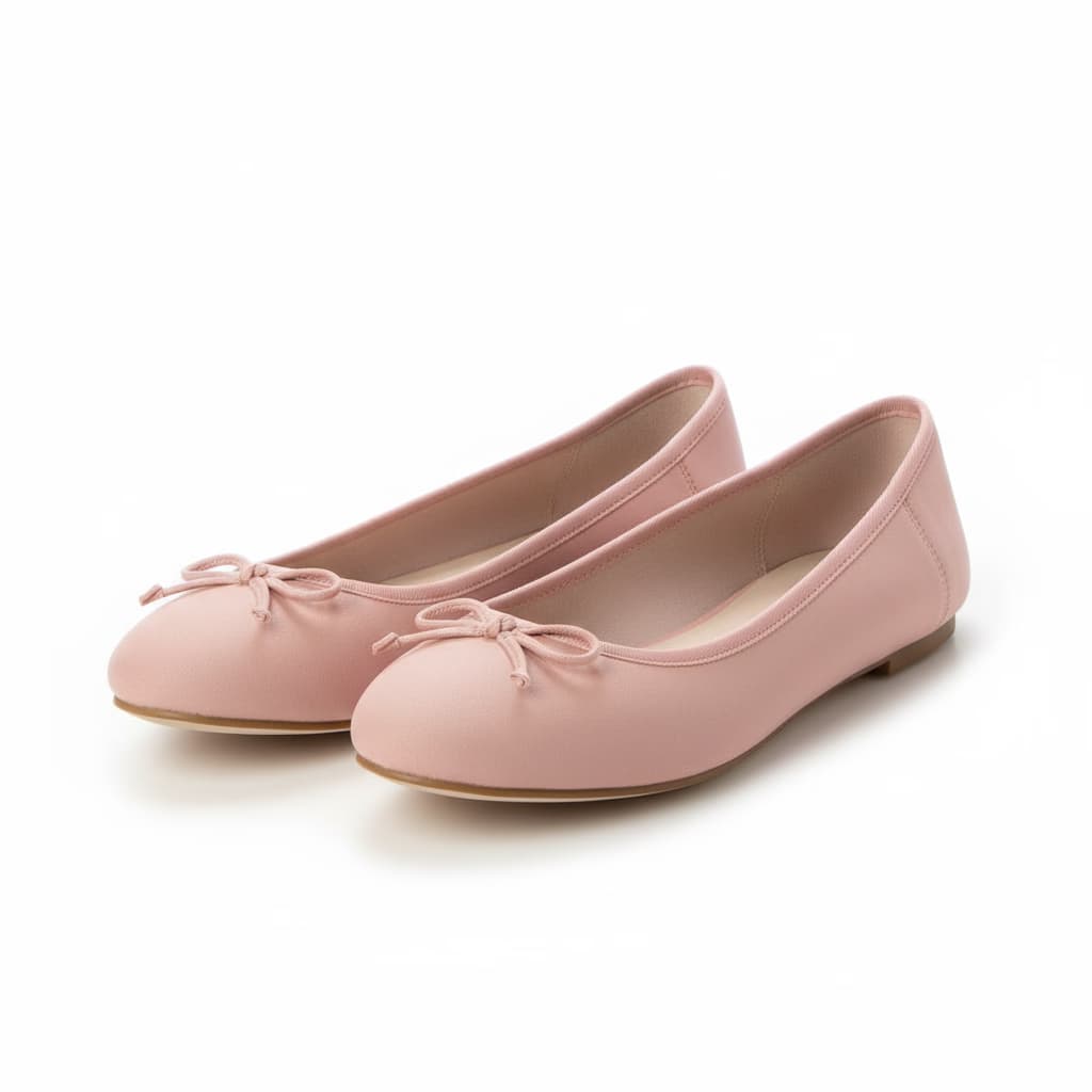 Ballet Flat Transformation - Before