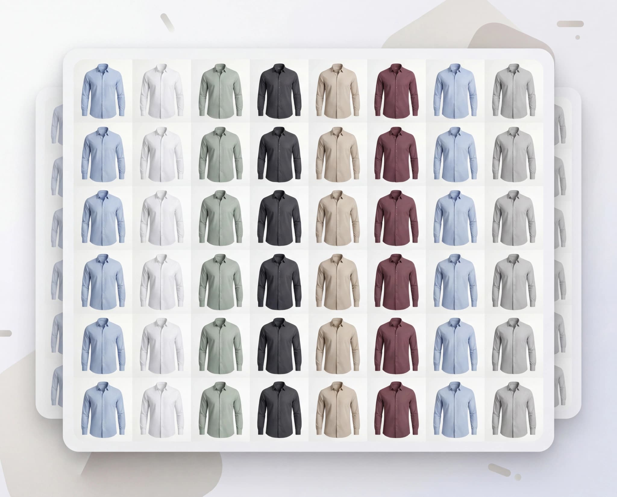 Ghost mannequin batch processing for ecommerce catalog product photography