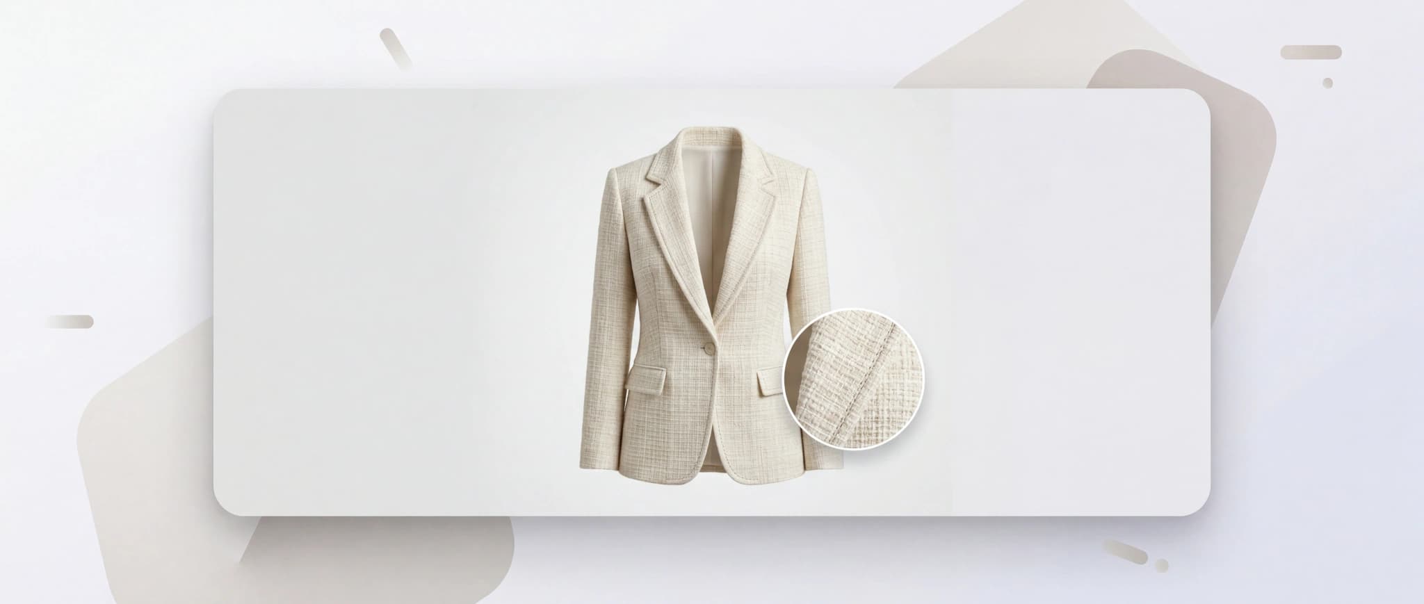 Ghost mannequin AI preserving fabric textures and garment details for ecommerce