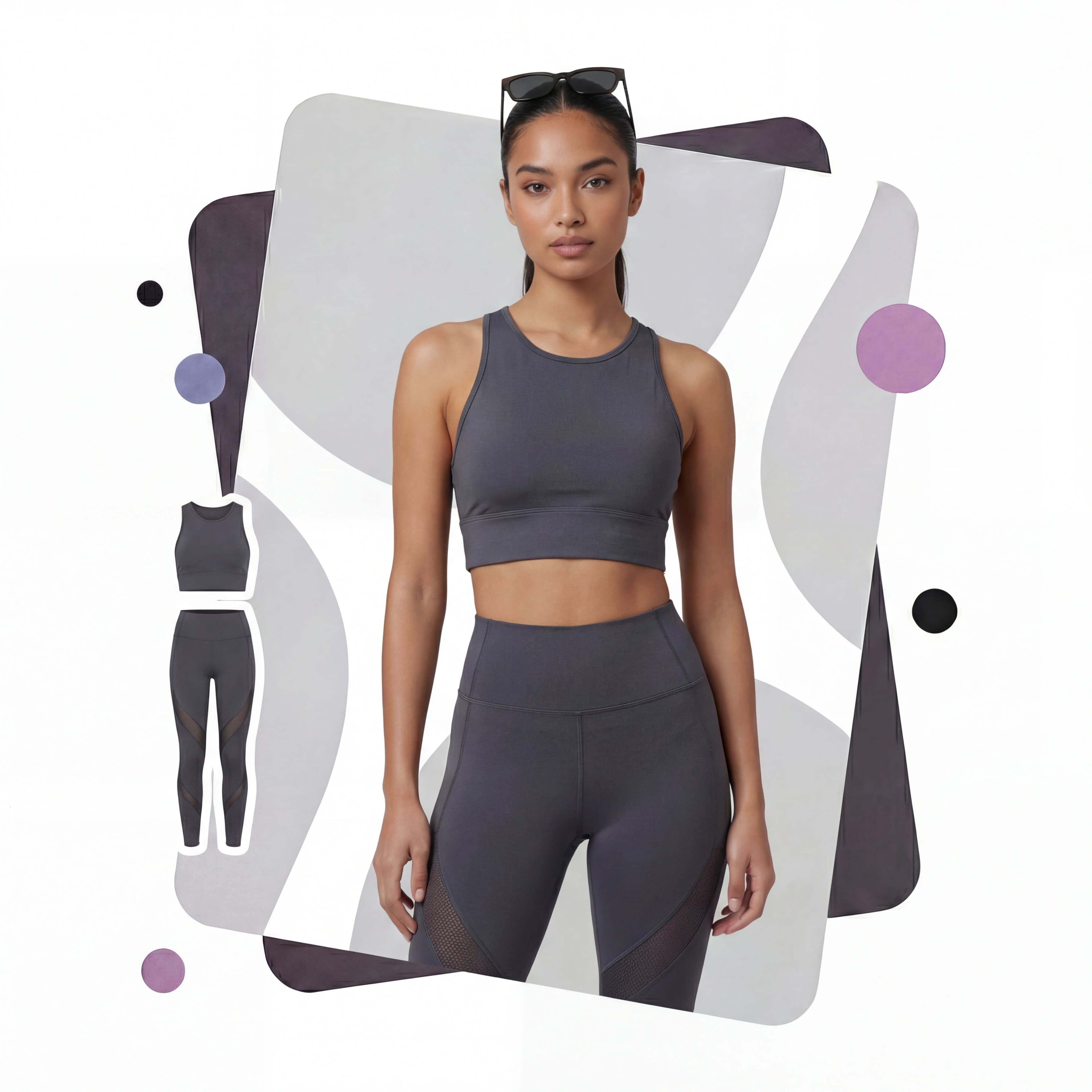 Tecnologia IA da prodotto a modello: visualizzazione istantanea della foto flat lay su modello di moda professionale