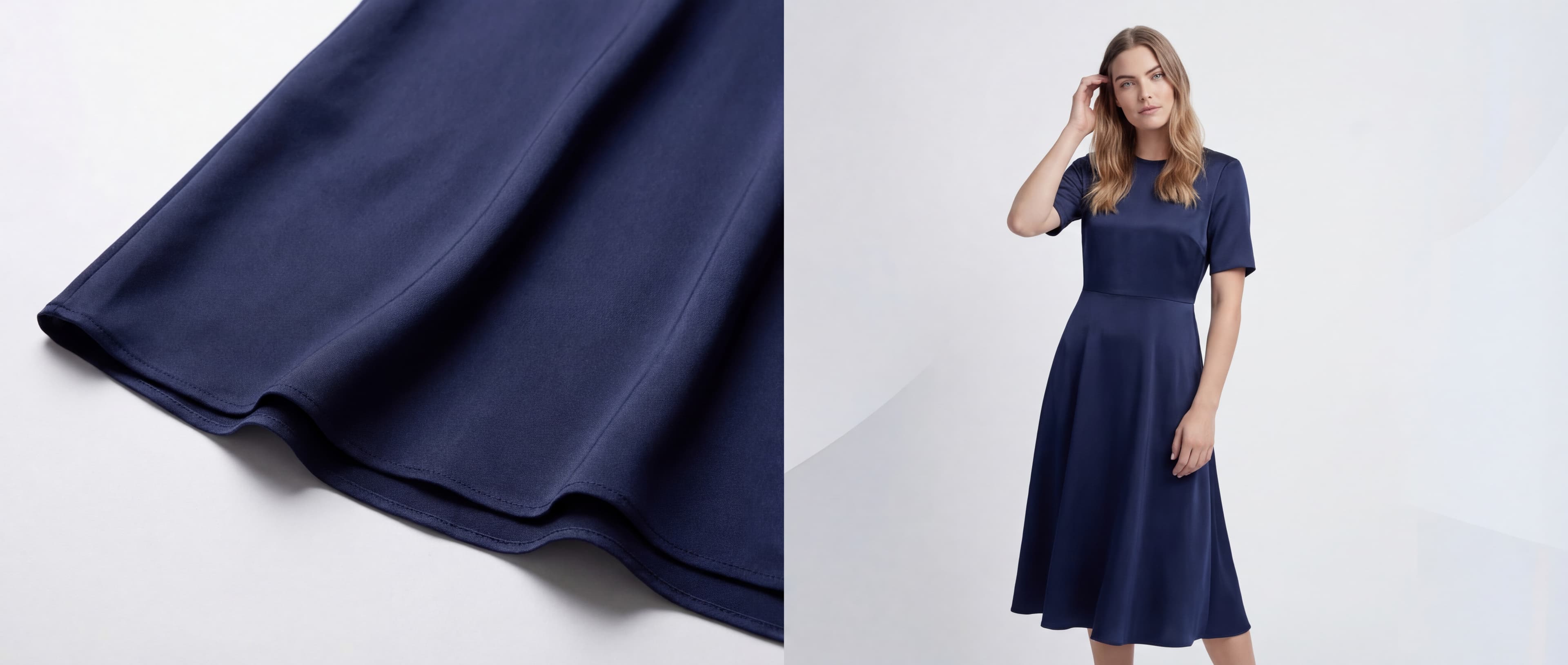 AI clothing image editor preserving fabric textures and details for e-commerce virtual try-on