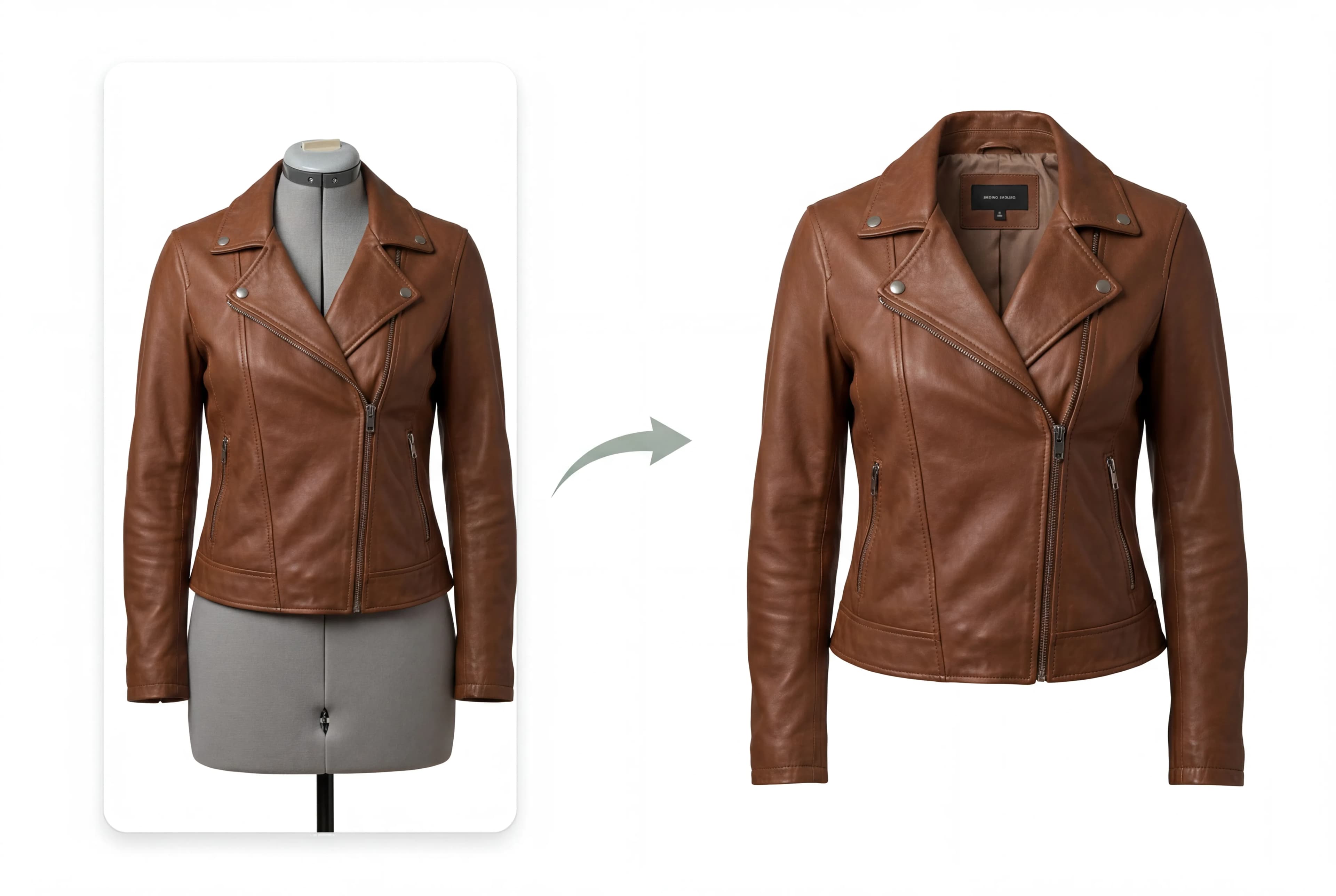 AI ghost mannequin effect: invisible mannequin product photography for e-commerce clothing stores