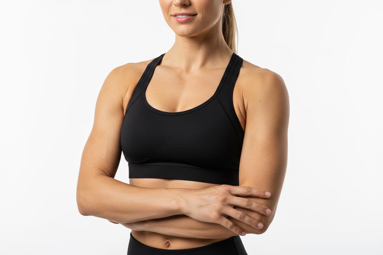 AI model photography for Sports Bras
