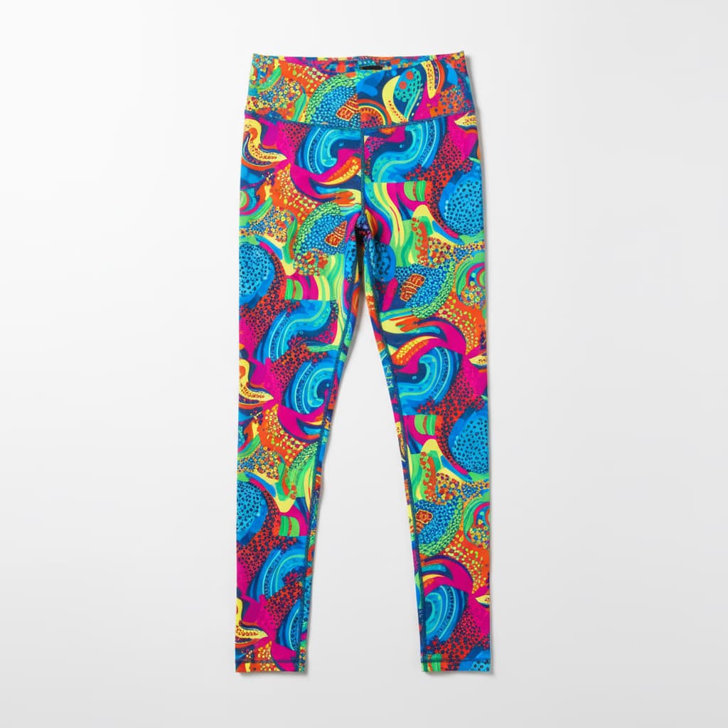 Patterned Leggings Transformation - Before