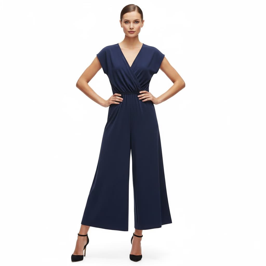 Wide-Leg Jumpsuit Transformation - After