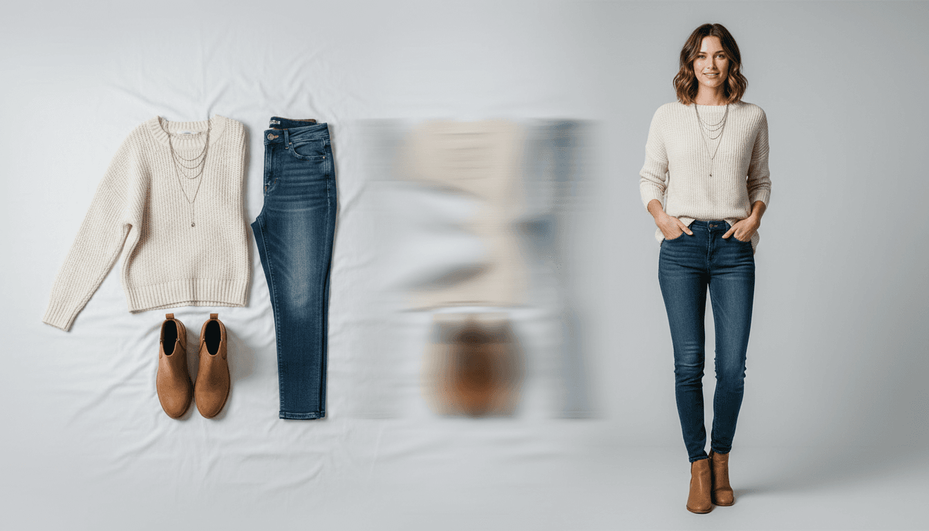 Fast AI generation of product-to-model photography in 15 seconds
