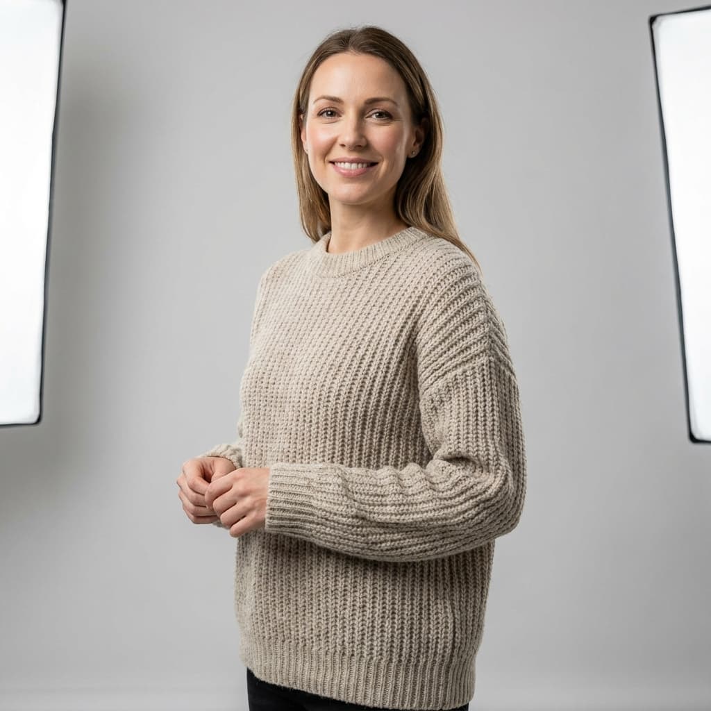 Turn Flat Products into Lifestyle Shots - WearView AI example