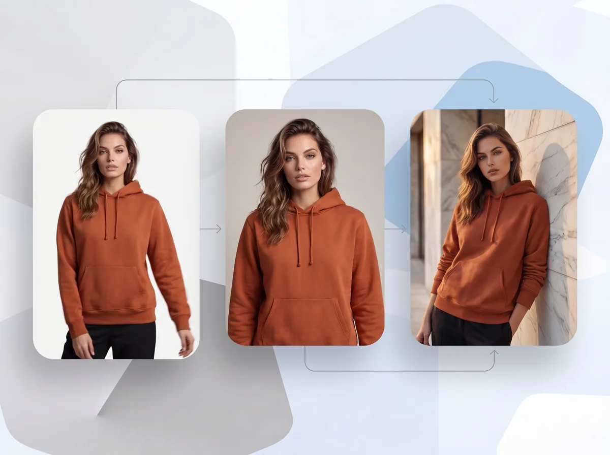 Videos de una marca de ropa exportados para anuncios, reels y páginas de producto