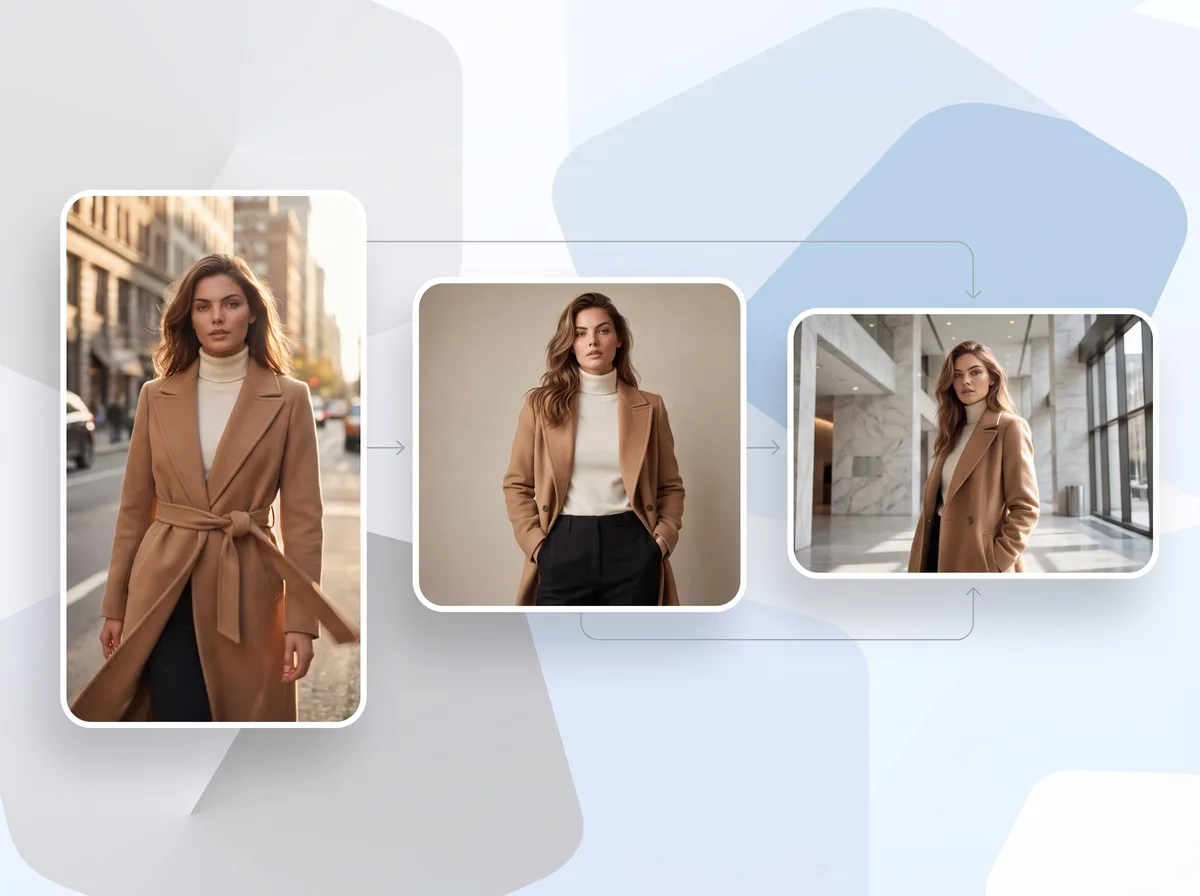 Livrables vidéo d'une marque de mode produits en plusieurs formats