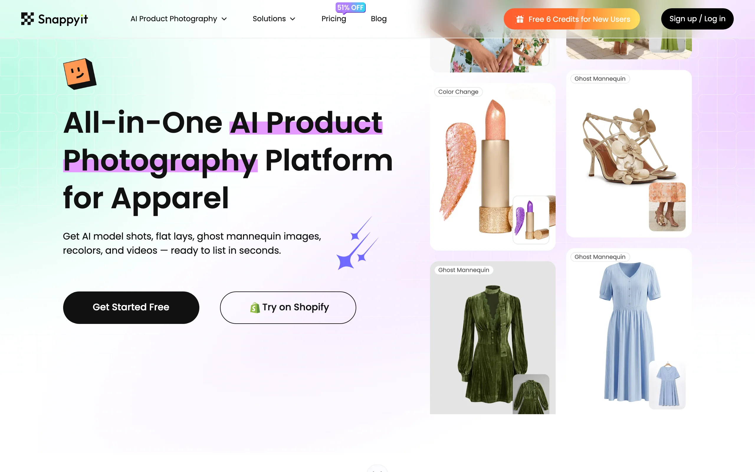 AI Product Photography with Snappyit