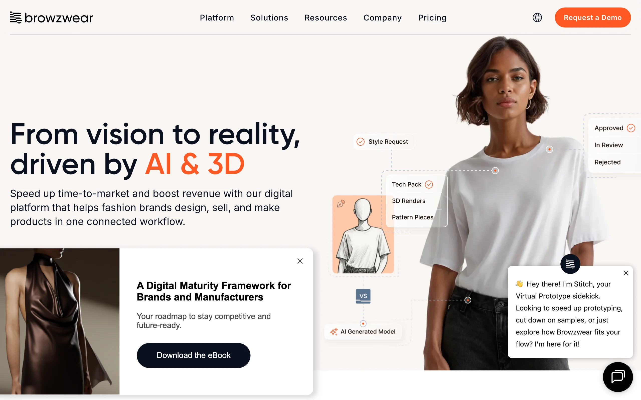 3D Clothing Design Software with Browzwear