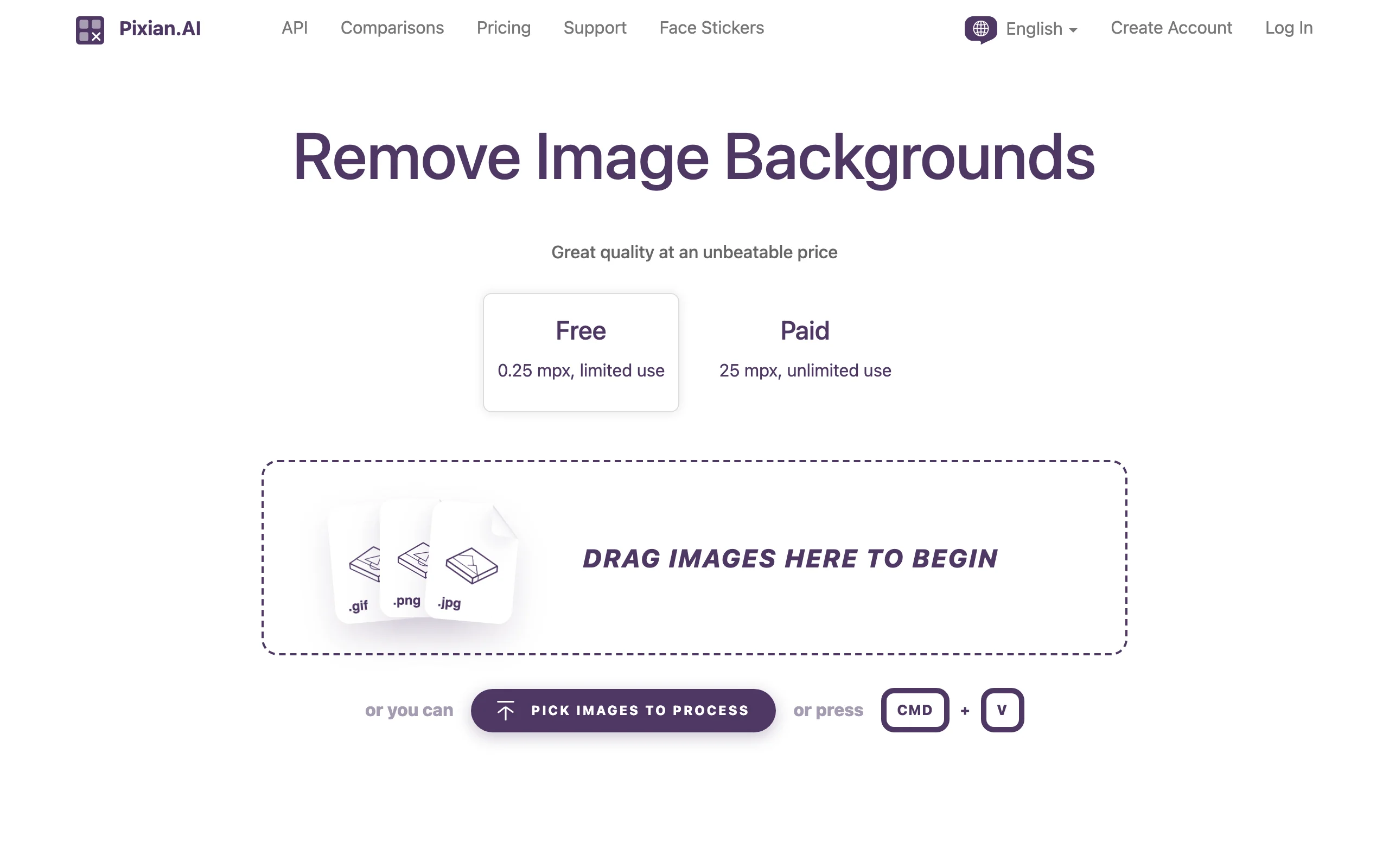 AI Background Removal with Pixian.ai