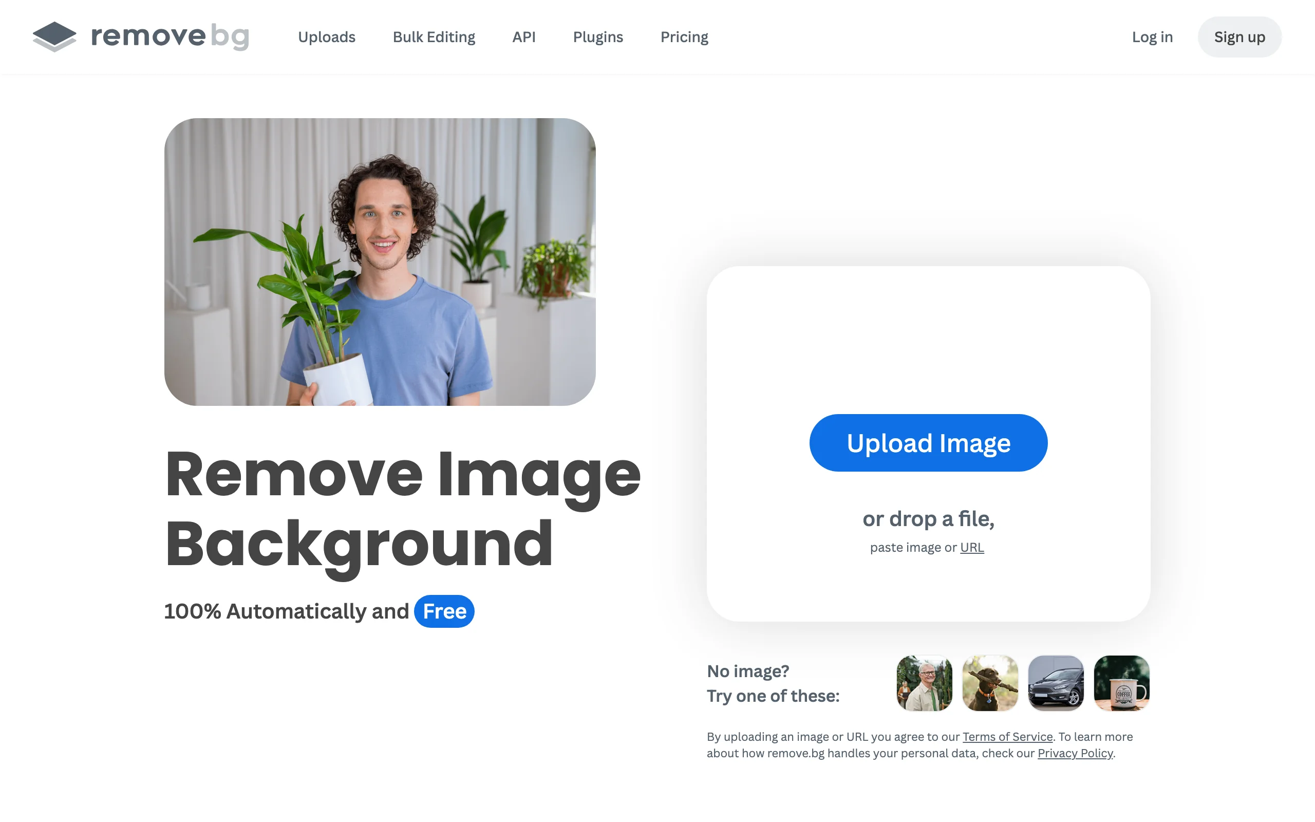 AI Background Removal with Remove.bg