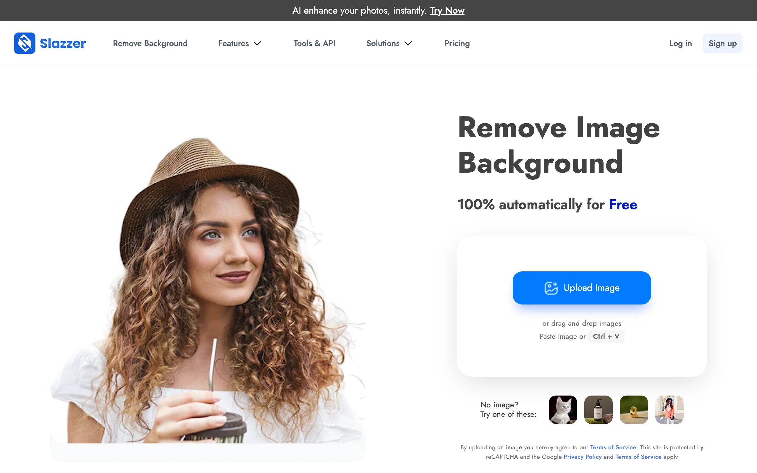 AI Background Removal with Slazzer