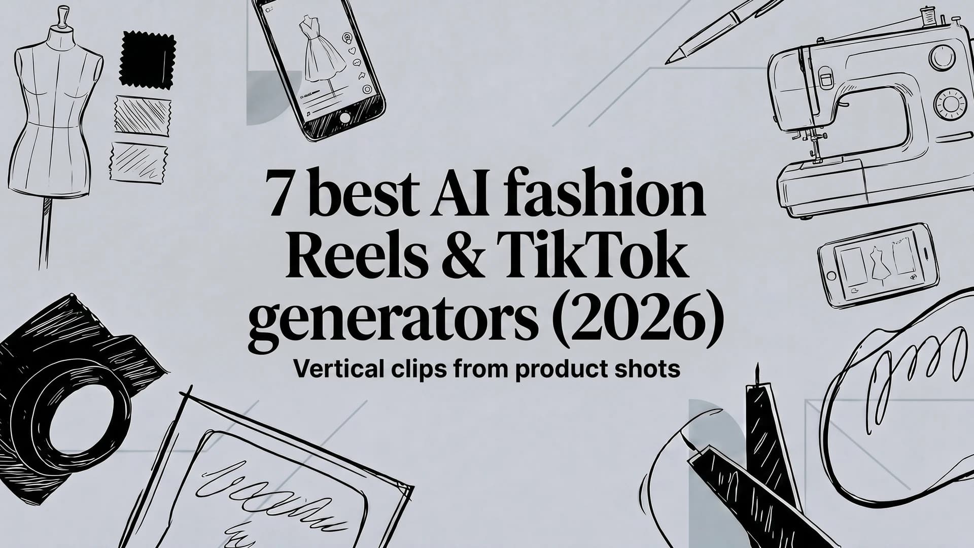 Picture of "7 best AI fashion Reels & TikTok generators (2026)" article