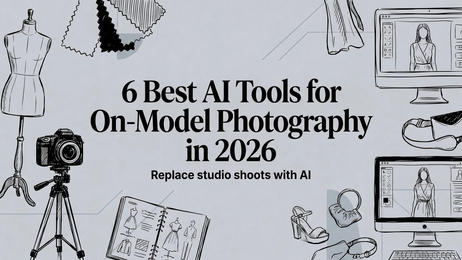 Picture of 6 best AI tools for on-model photography in 2026 article