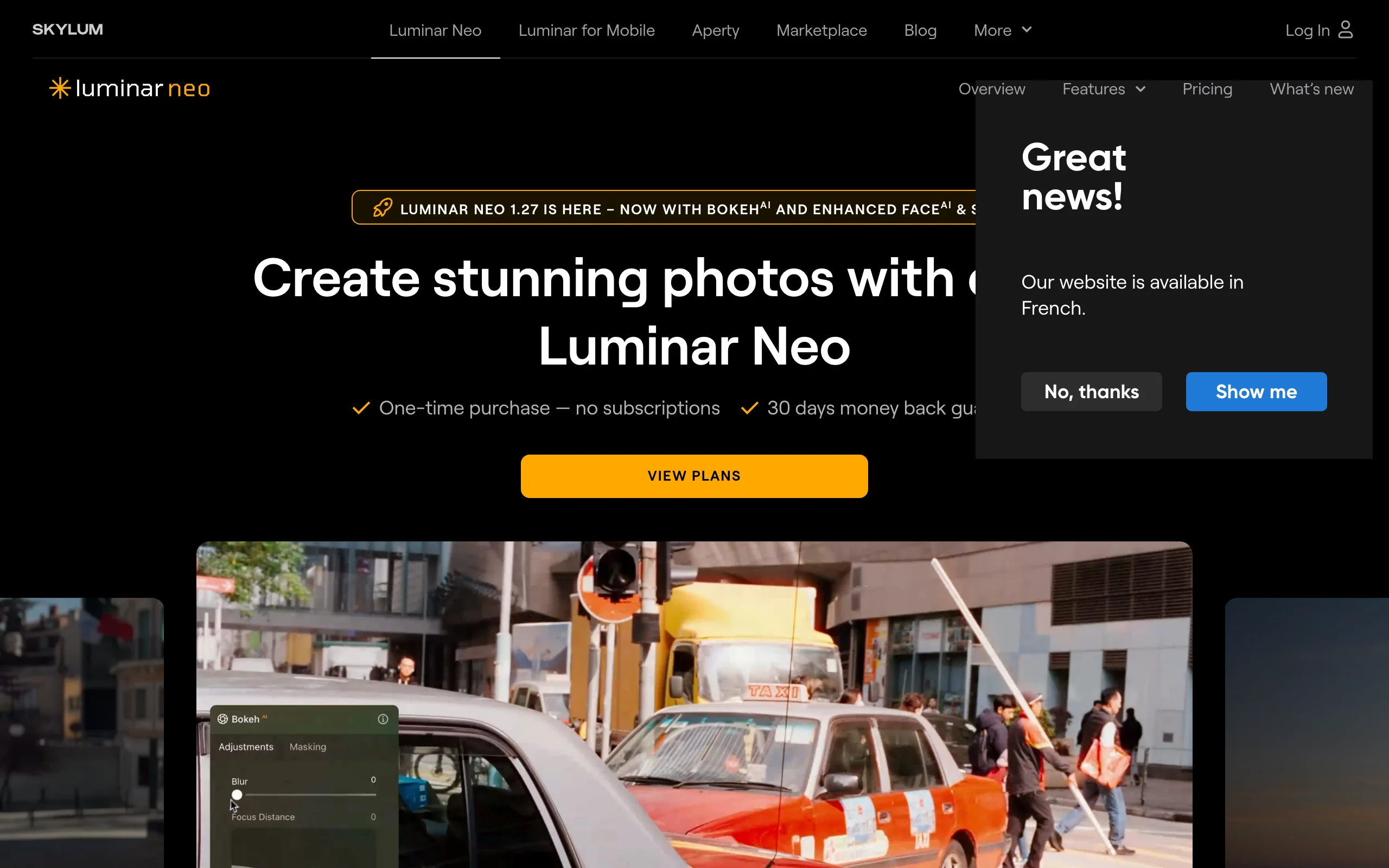 AI Photo Editor with Luminar Neo
