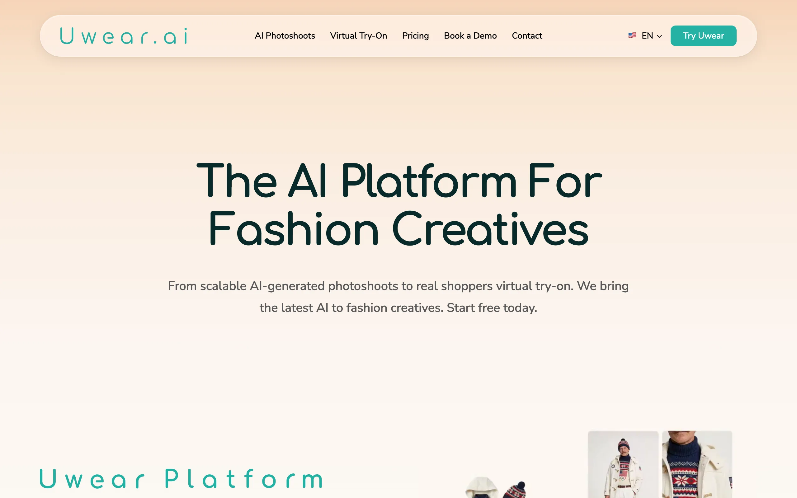 Changing Clothes in Photos with Uwear.ai