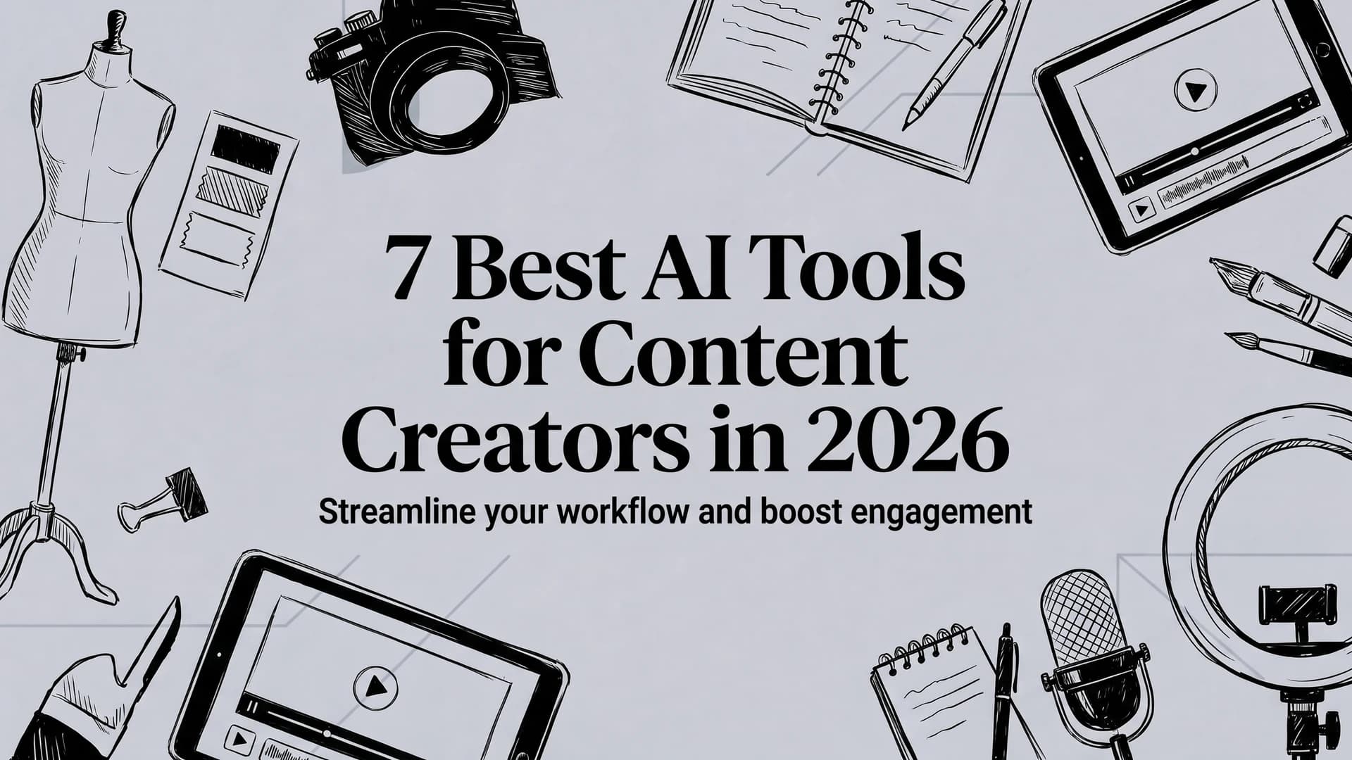 Picture of 7 best AI tools for content creators in 2026 article