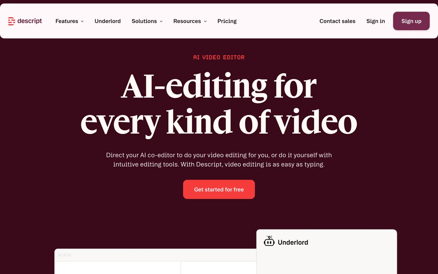 Best AI Tools for Content Creators with Descript
