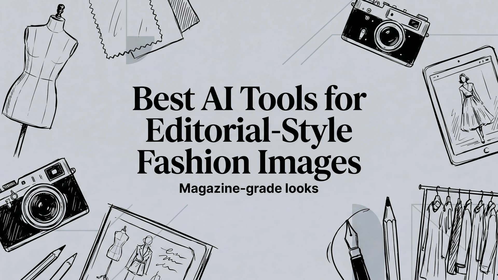 Best AI tools for editorial fashion images: 7 top picks (2026)
