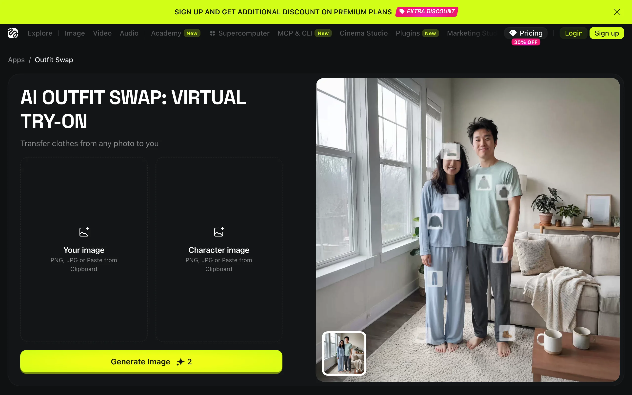 AI Video Clothes Changer with Higgsfield