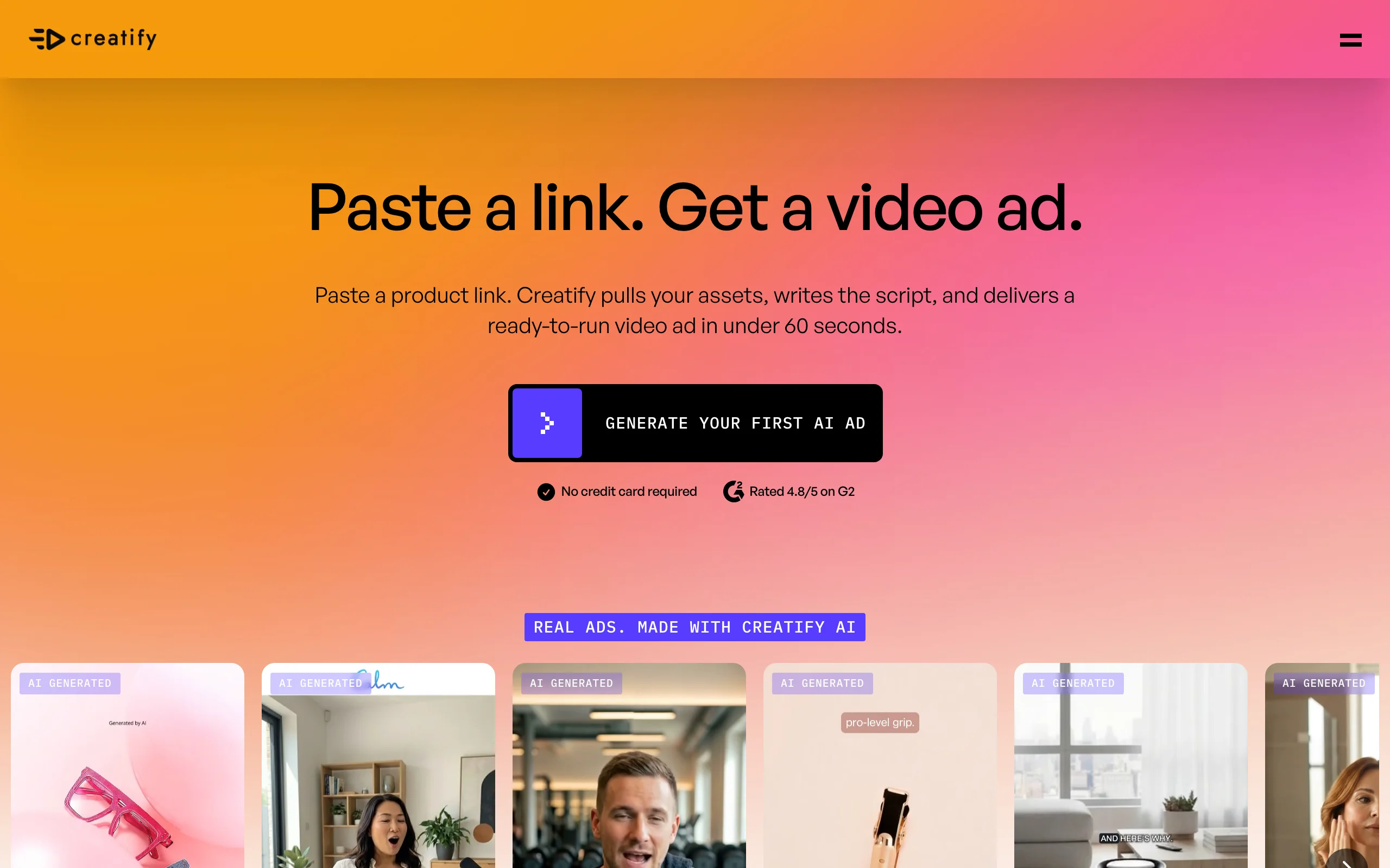 AI Video for Clothing Brands with Creatify