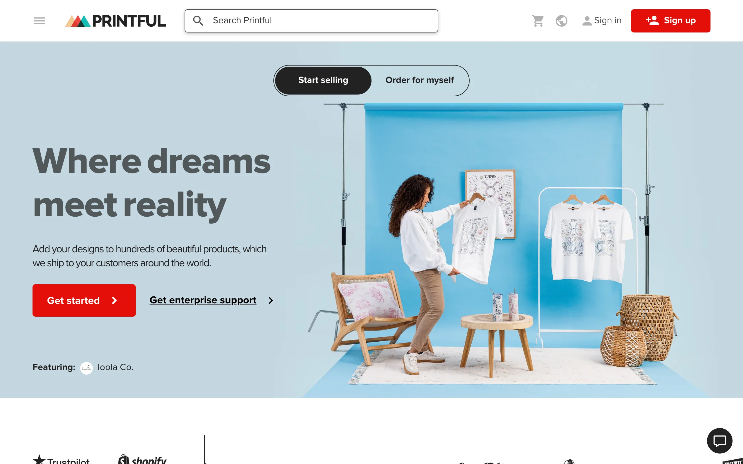 Best Apparel Mockup Software with Printful