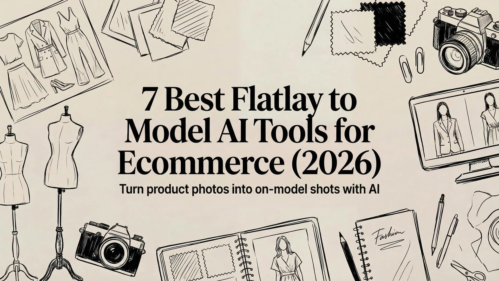 Picture of 7 best flatlay to model AI tools for ecommerce (2026) article