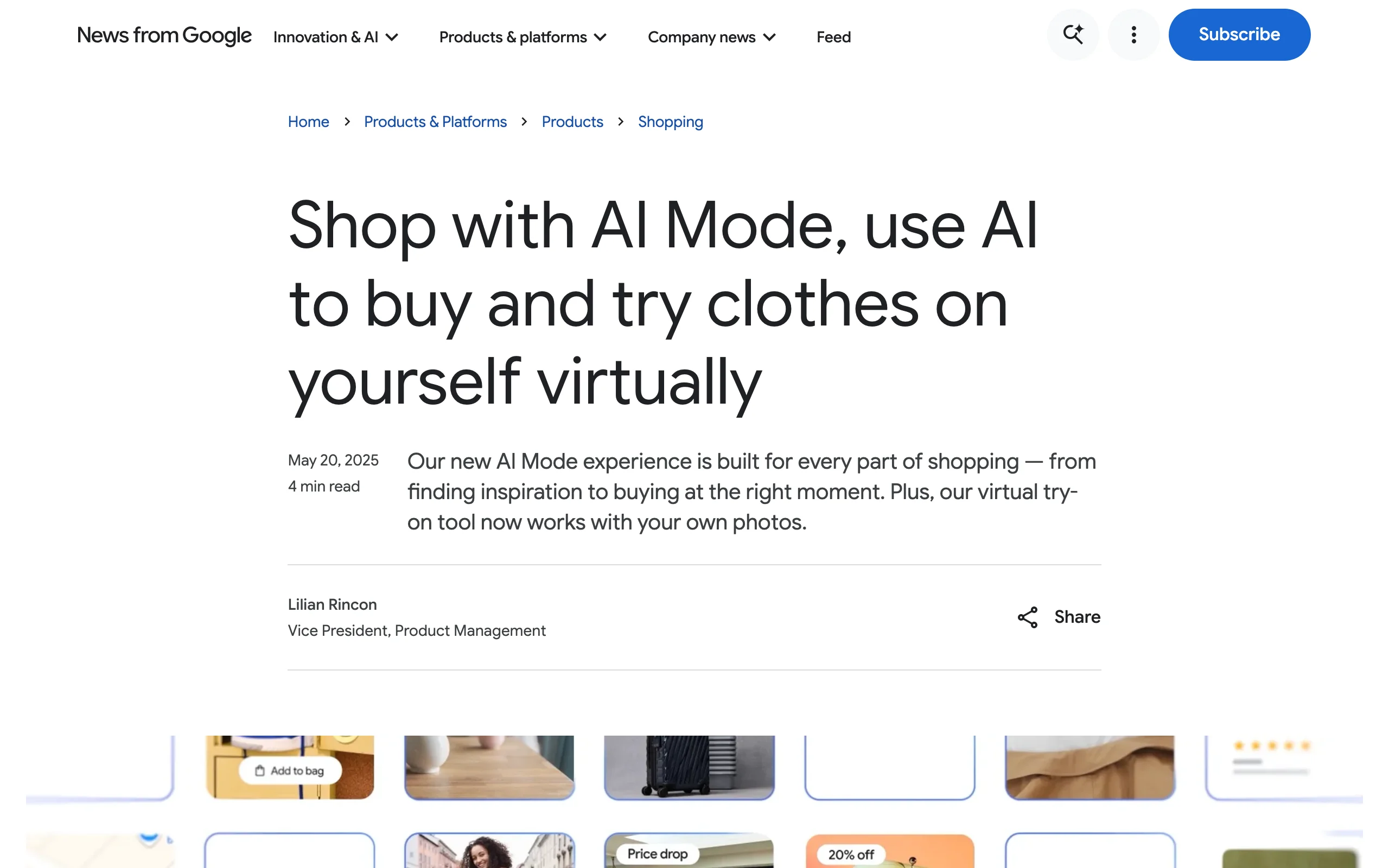 Free Virtual Try On with Google Try-On