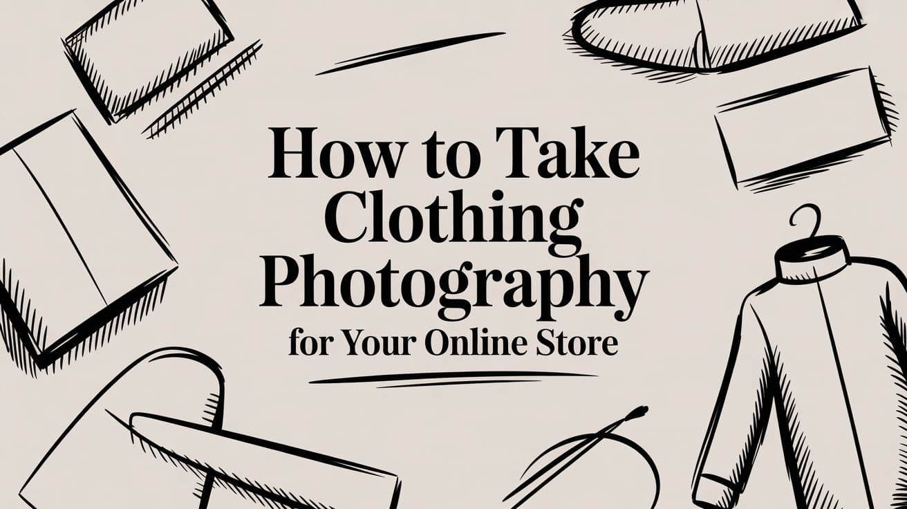 How To Take Clothing Photography for Your Online Store in 2026