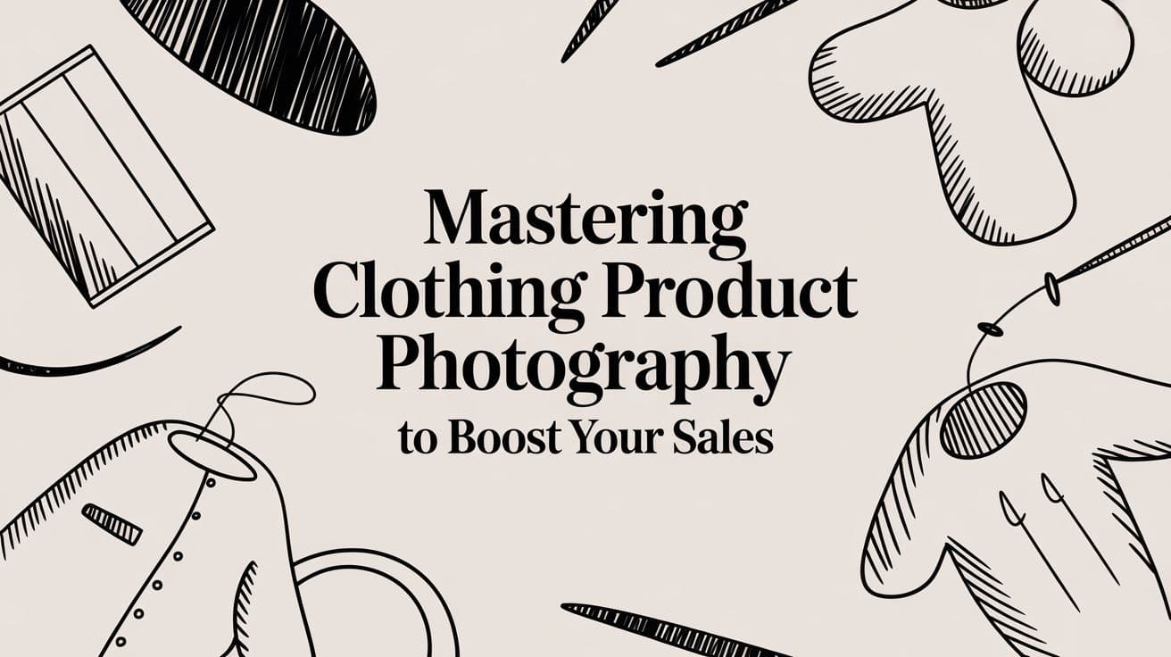 Mastering Clothing Product Photography to Boost Your Sales