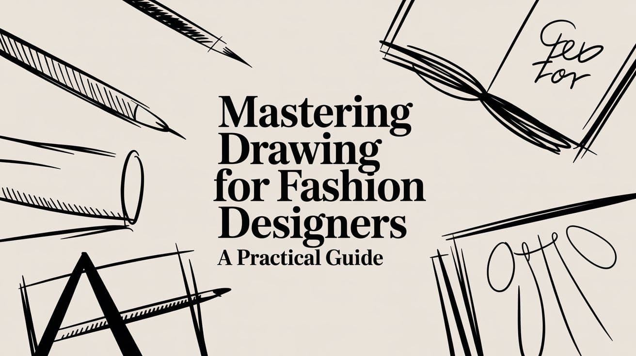 Mastering Drawing for Fashion Designers A Practical Guide