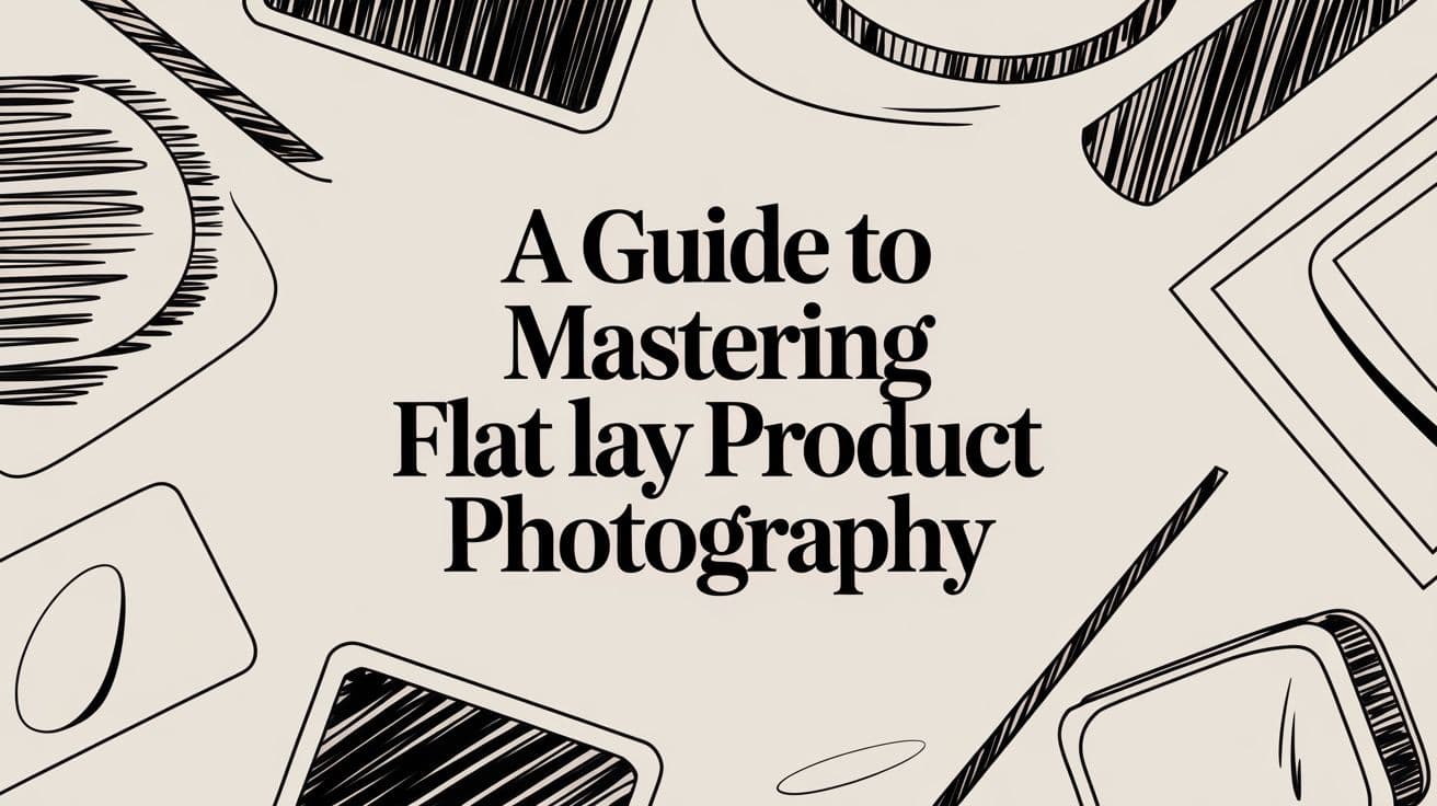 A Guide to Mastering Flat Lay Product Photography