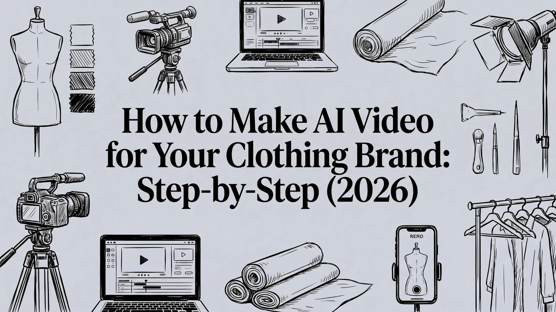 Picture of How to Make AI Video for Your Clothing Brand: Step-by-Step (2026) article