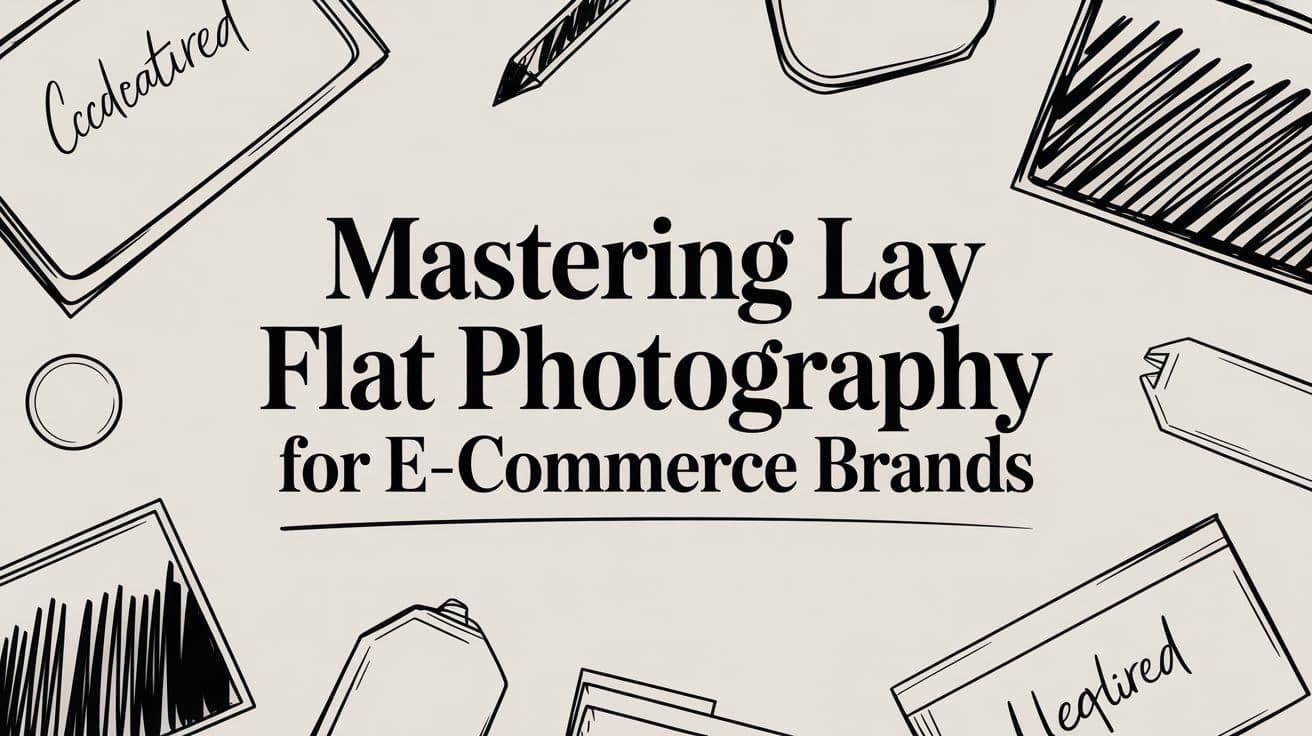 Mastering Lay Flat Photography for E-Commerce Brands