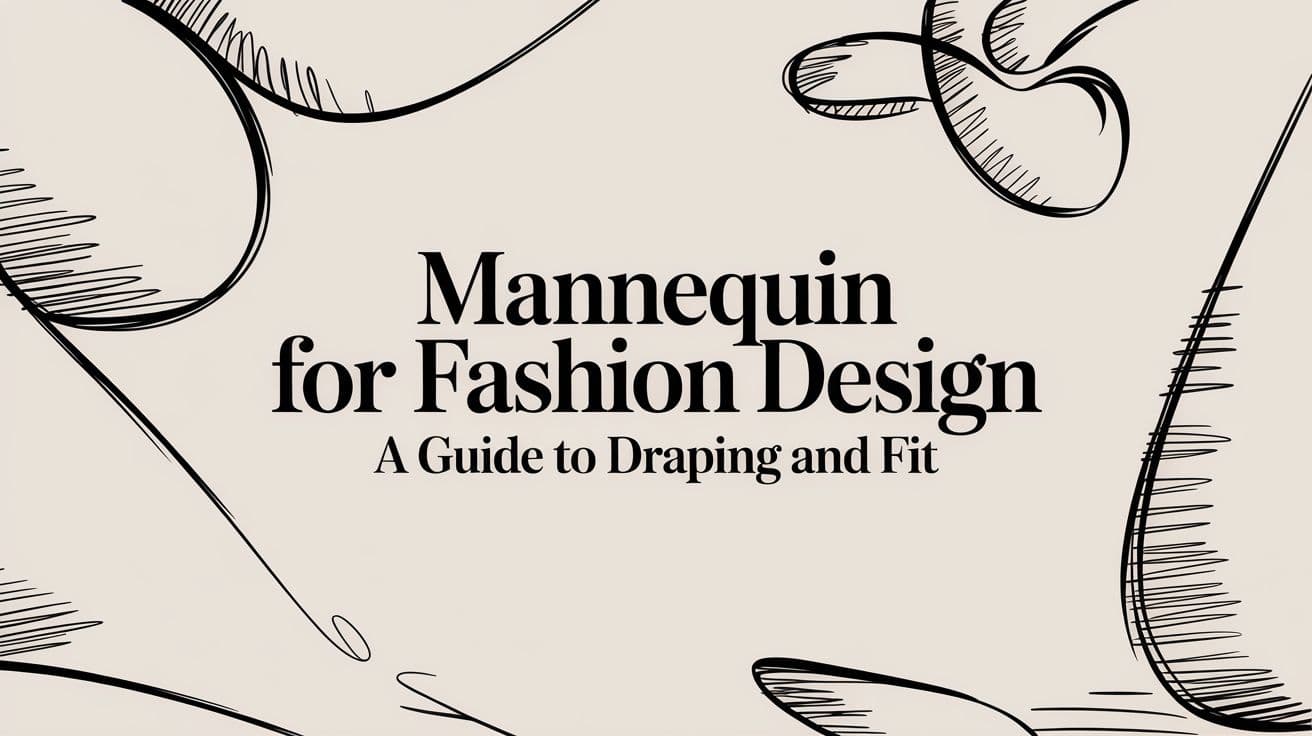 Mannequin For Fashion Design A Guide To Draping And Fit