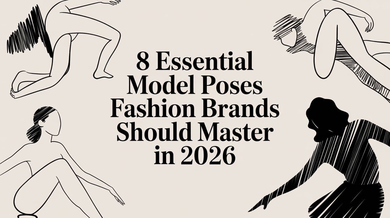 8 Essential Model Poses Fashion Brands Should Master in 2026