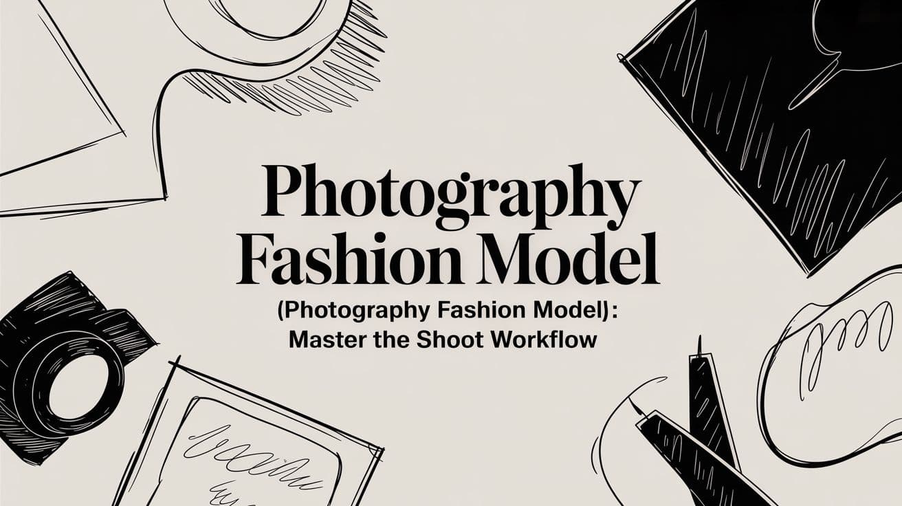 Photography fashion model (photography fashion model): Master the Shoot Workflow