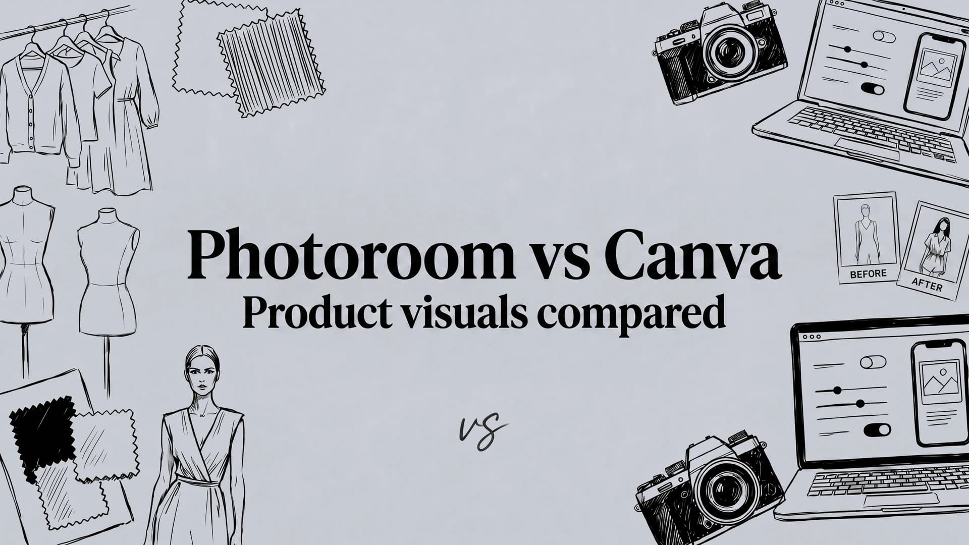 Photoroom vs Canva: A complete comparison for fashion product images